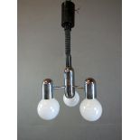Vintage Designerdeckenlampe 3 flammig