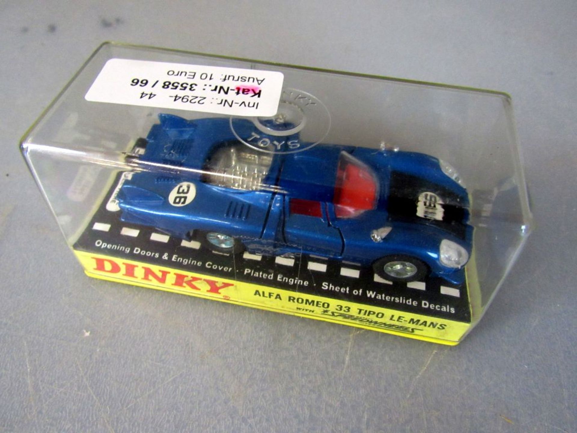 Modellauto Dinki Toys Alfa Romea - Bild 5 aus 7