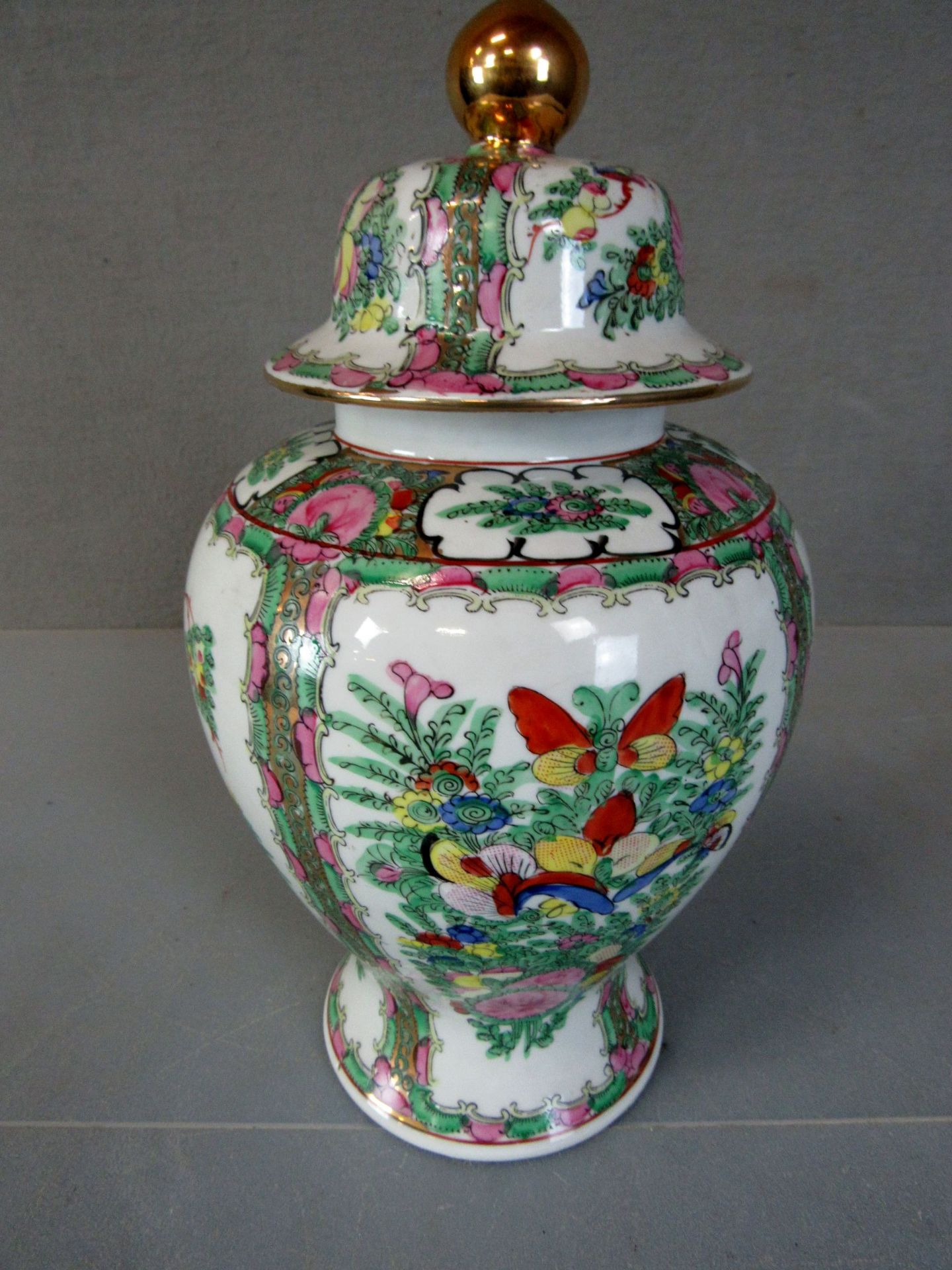 Asiatische Amphorenvase 38cm - Image 7 of 8