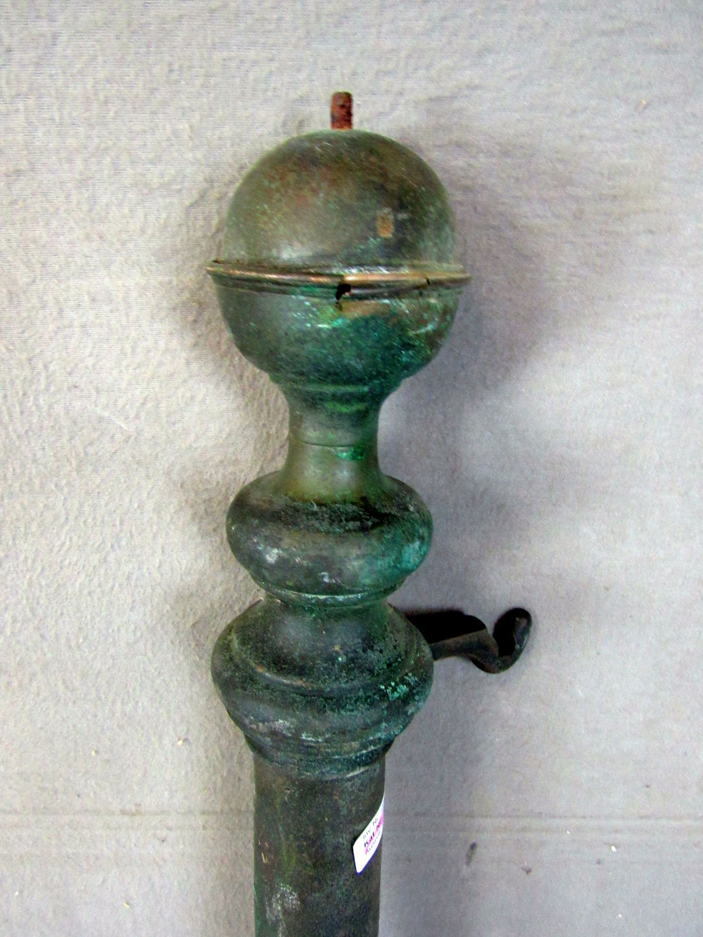 Antike SÃ¤ule Messing ca.118cm - Image 6 of 6