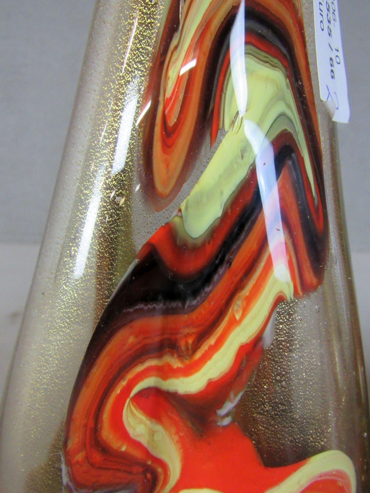 2 Muranovasen Goldflitter farbliche - Image 8 of 9