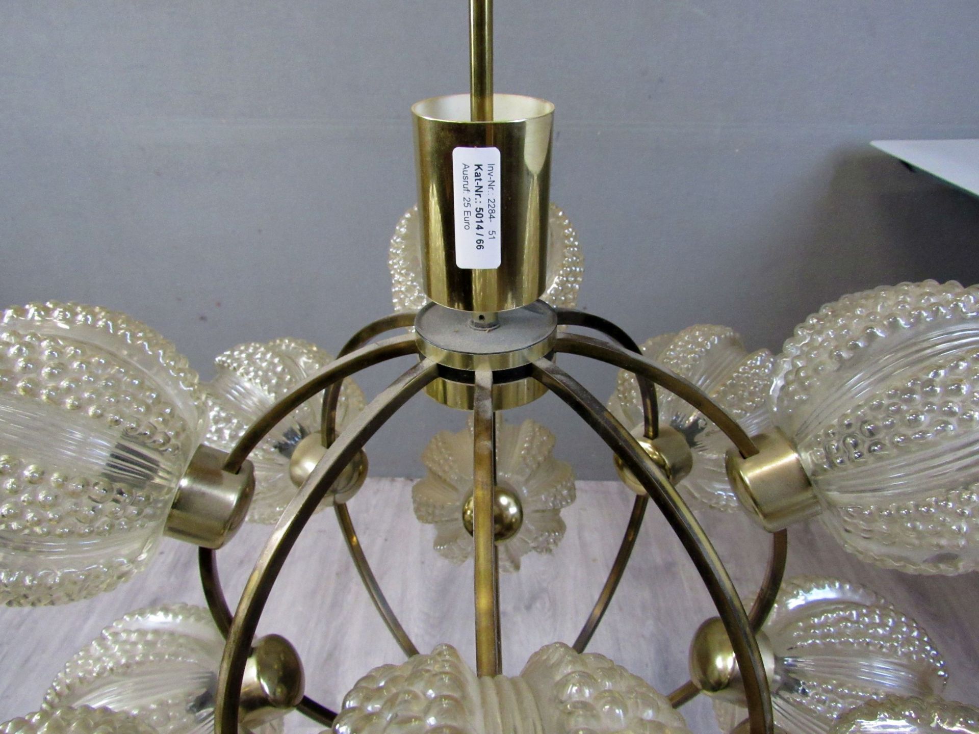 Designer Deckenlampe 60er/70er Jahre - Image 3 of 8