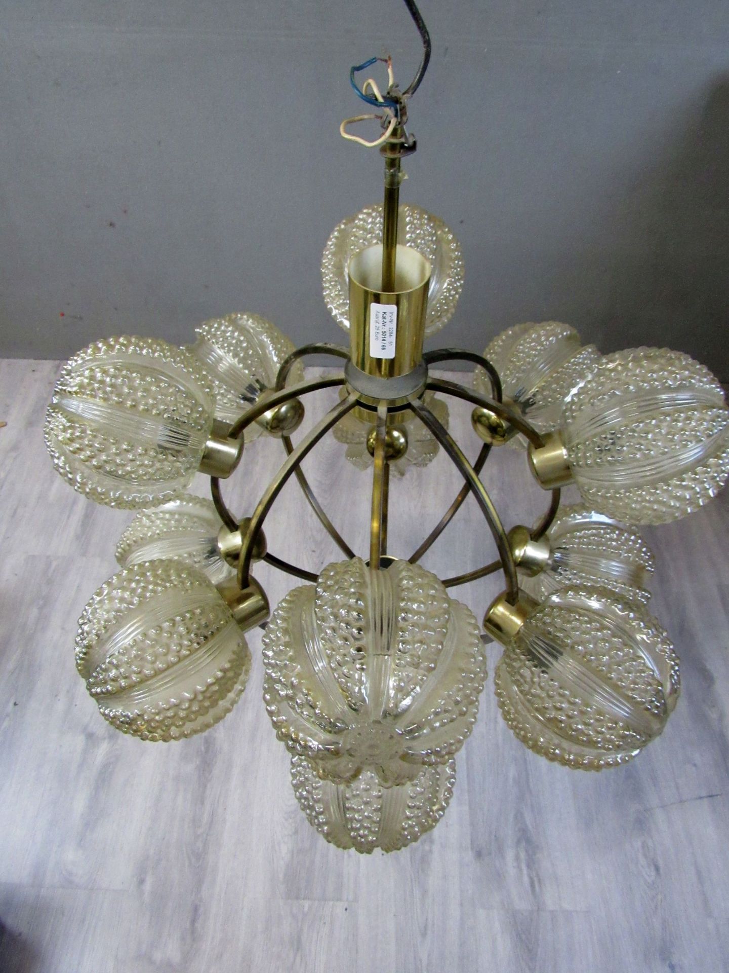 Designer Deckenlampe 60er/70er Jahre - Image 2 of 8