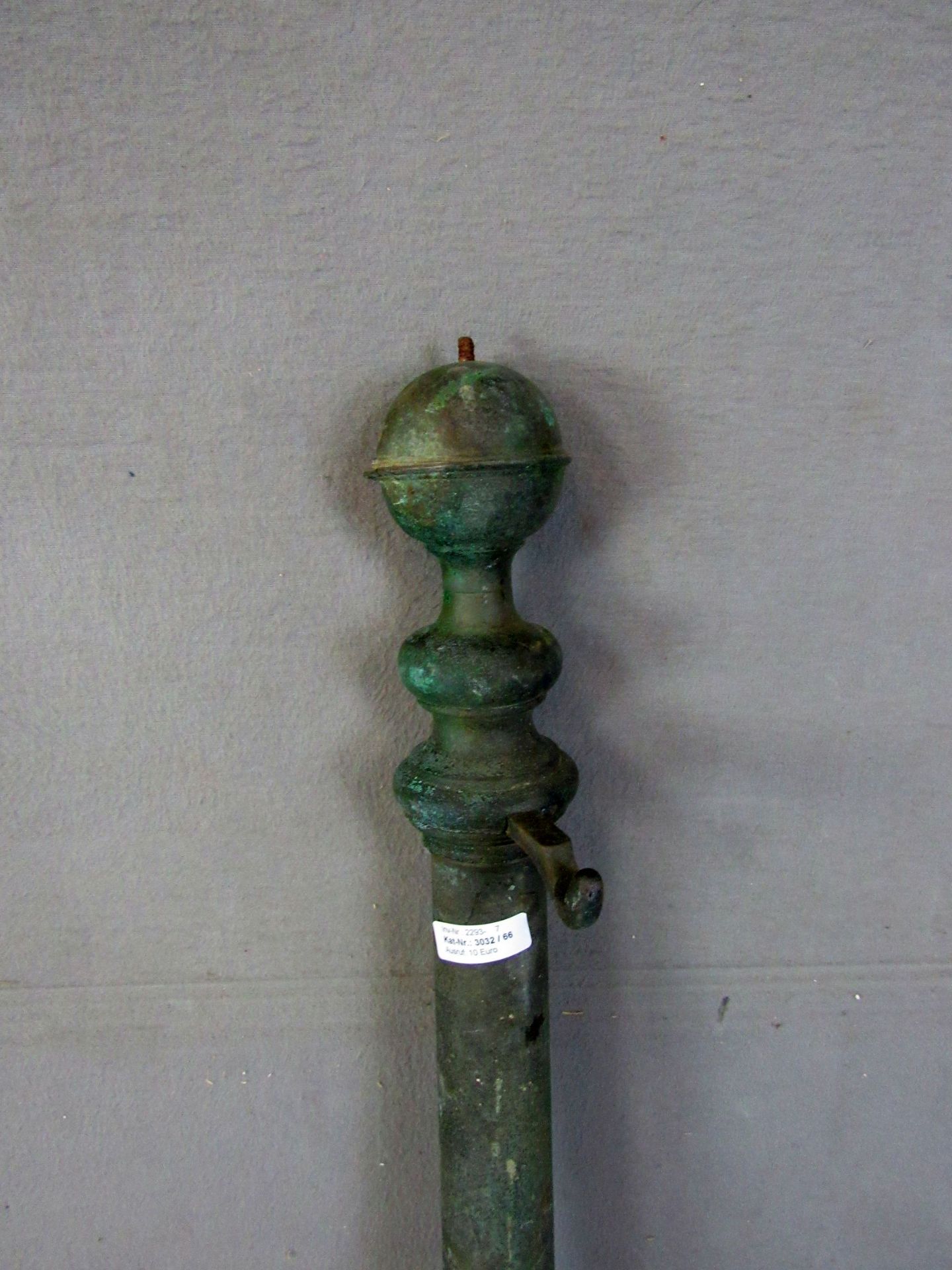 Antike SÃ¤ule Messing ca.118cm - Image 2 of 6