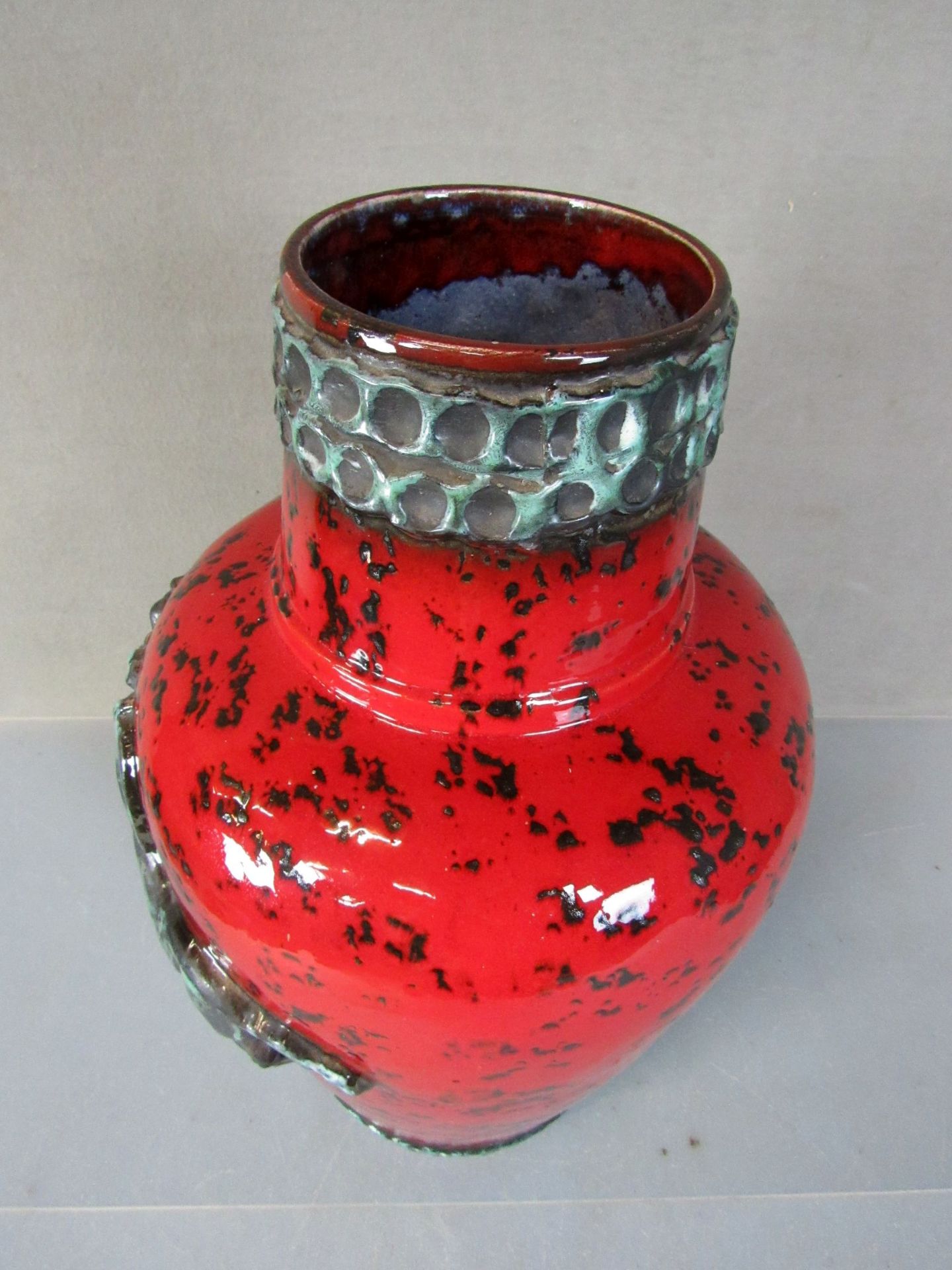 GroÃŸe Bodenvase Keramik Fettlava - Image 6 of 8