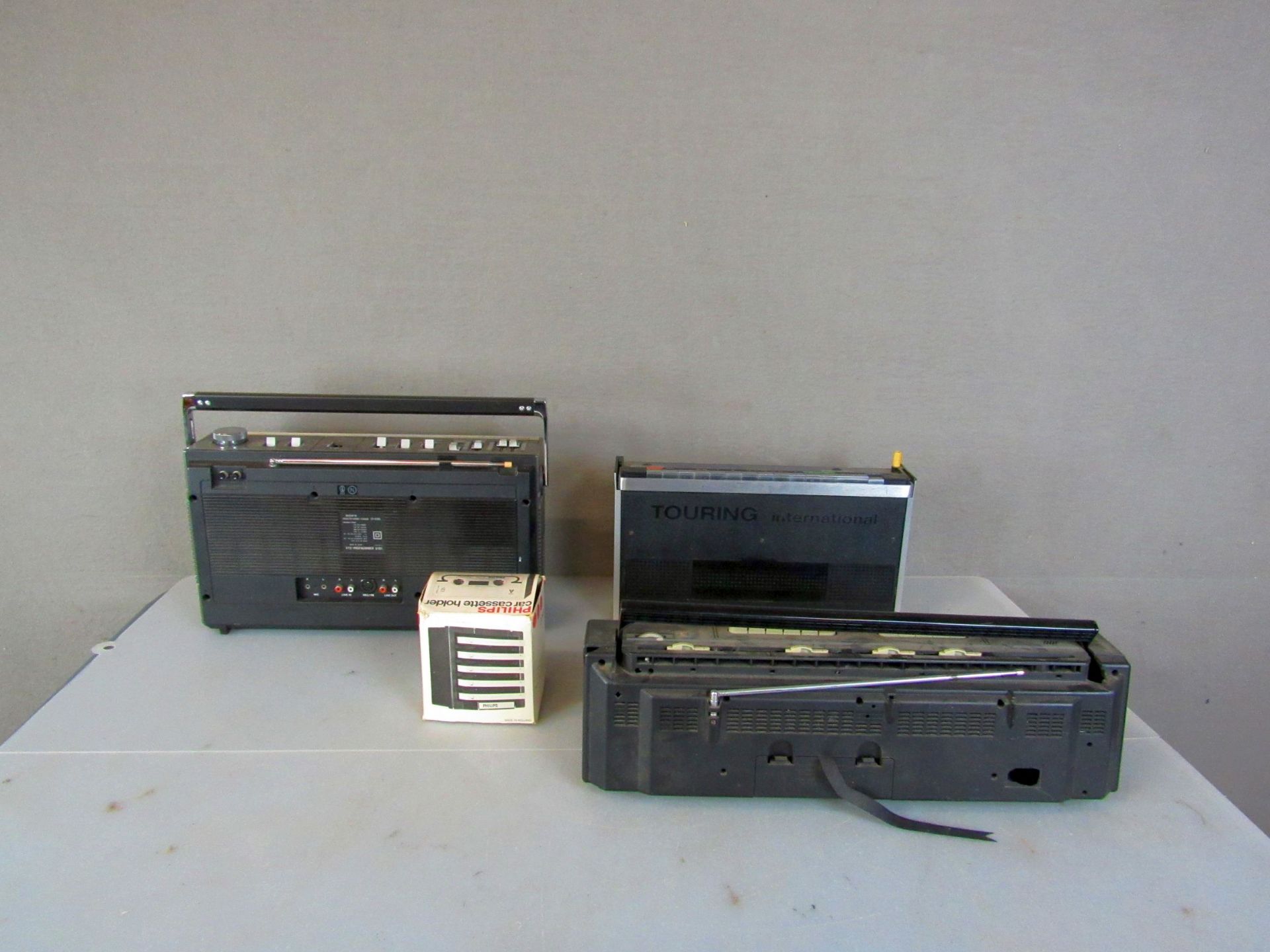 Vintage Konvolut drei Kofferradios - Image 10 of 10