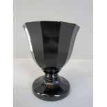 Pokalglas 16cm aus schwerem dunkel