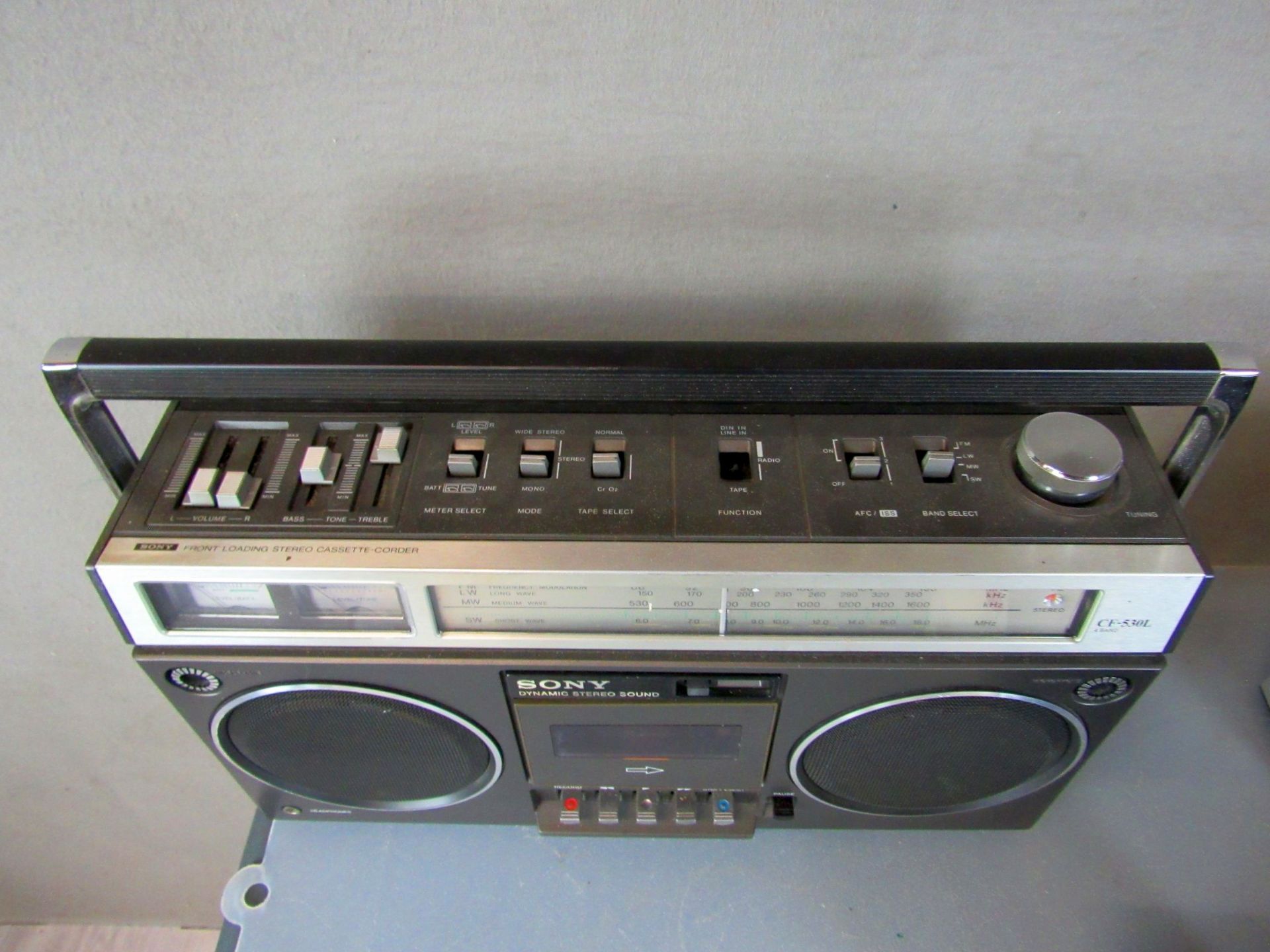 Vintage Konvolut drei Kofferradios - Image 9 of 10
