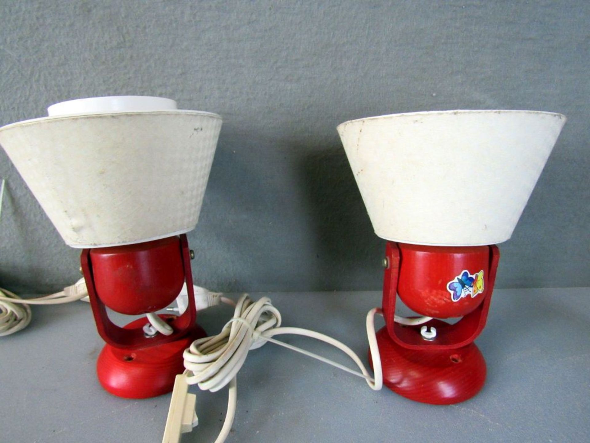 3 Vintage Lampen 60-70er - Image 8 of 9