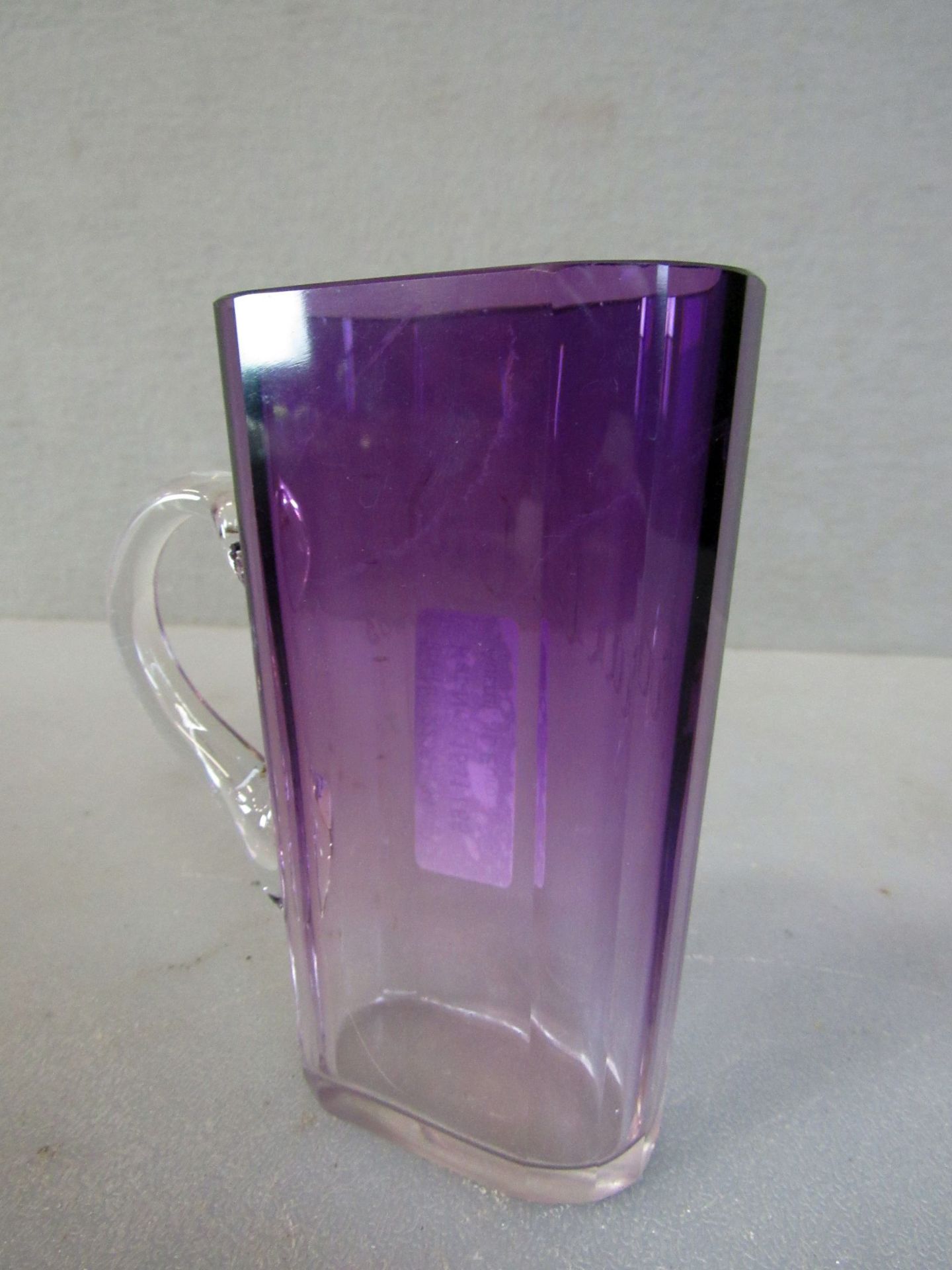 BÃ¤derglas 13cm klar zu violett - Bild 5 aus 6