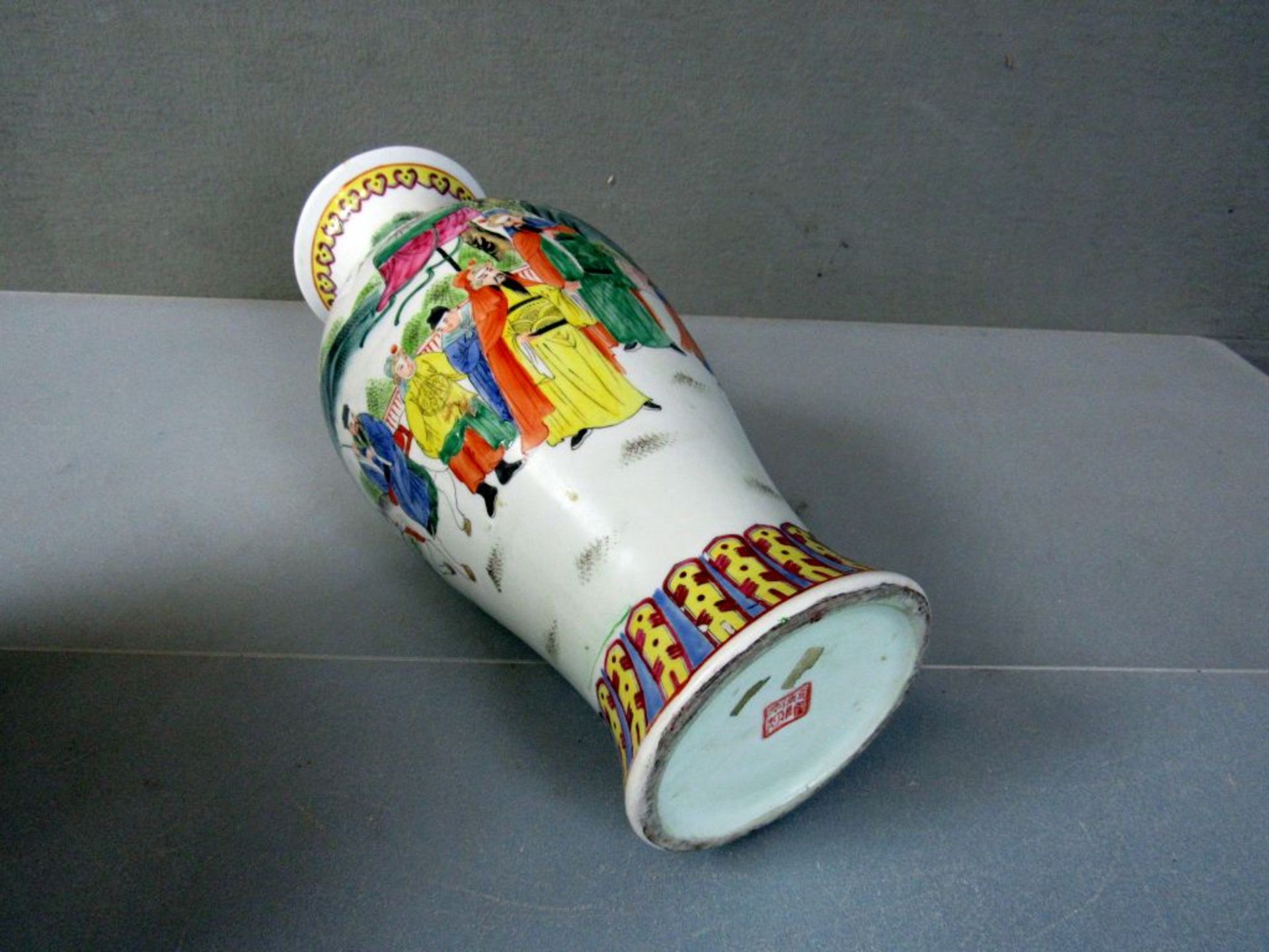 Asiatische Vase gemarkt 41 cm - Image 8 of 9