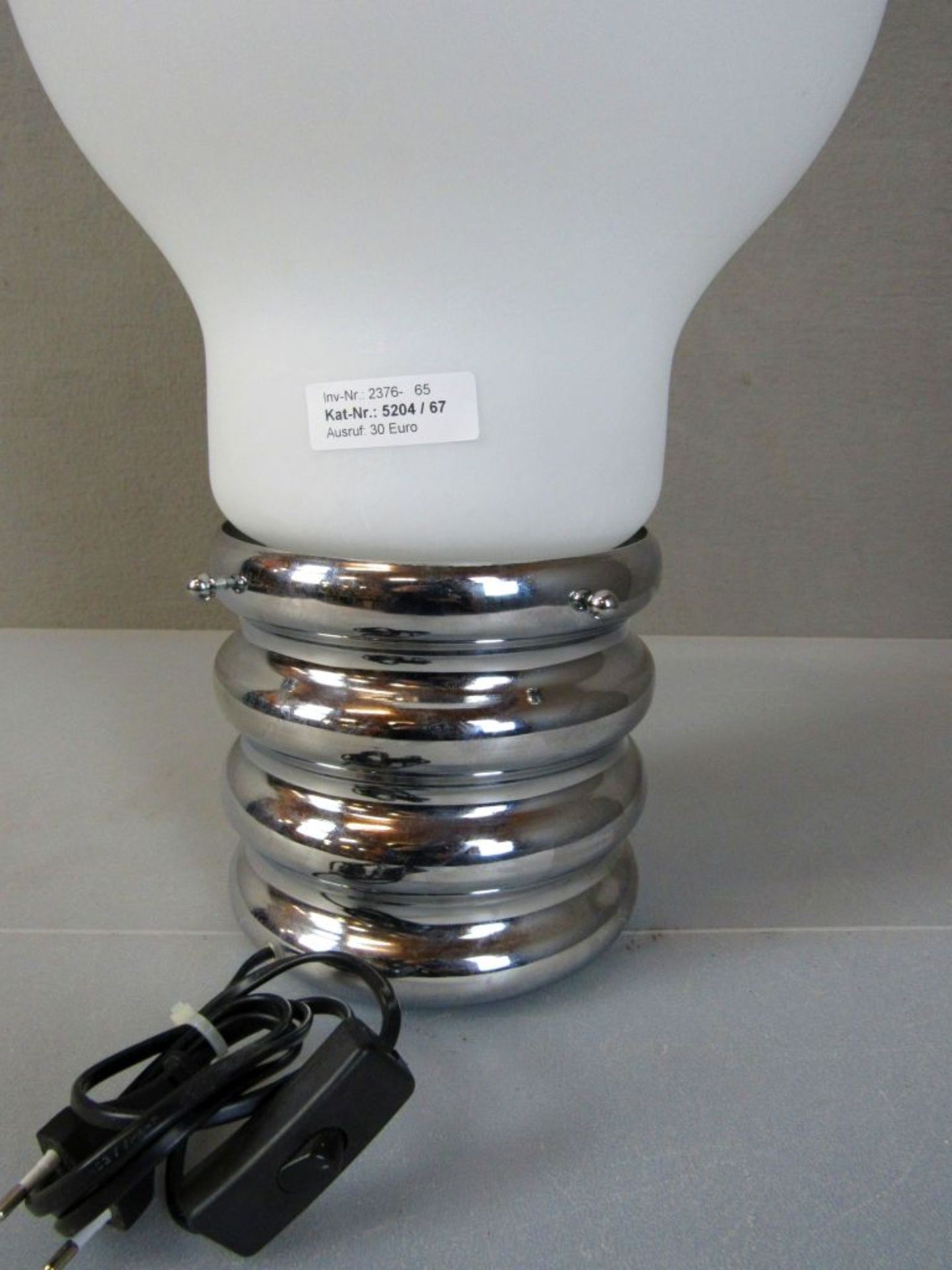 Tischlampe in Form einer GlÃ¼hlampe - Bild 3 aus 6