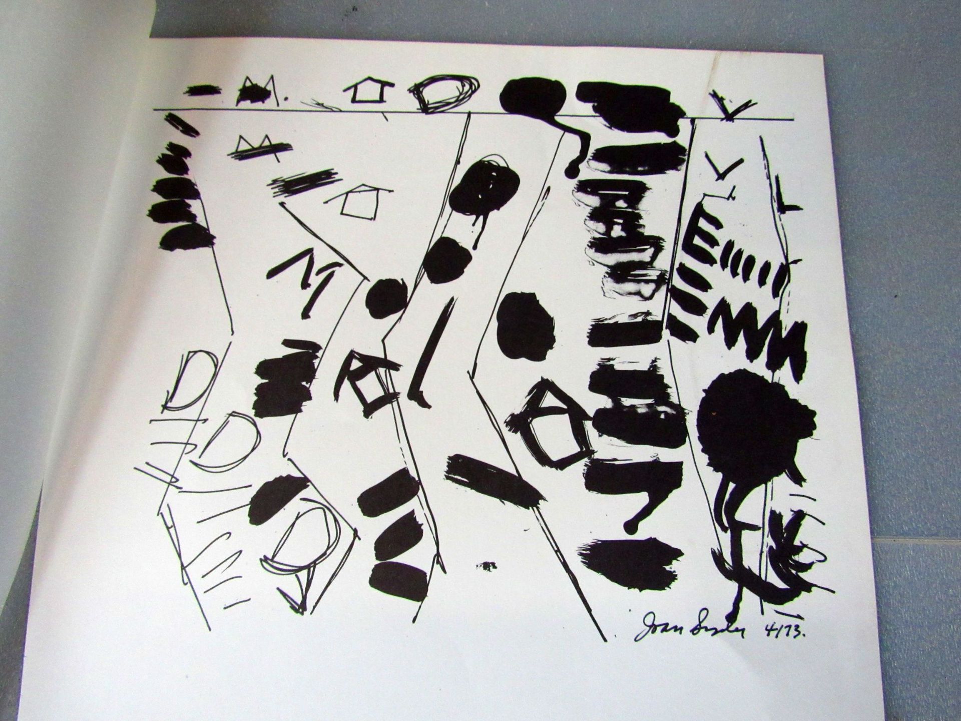 Joan Snyder:Lithographie - Image 2 of 8