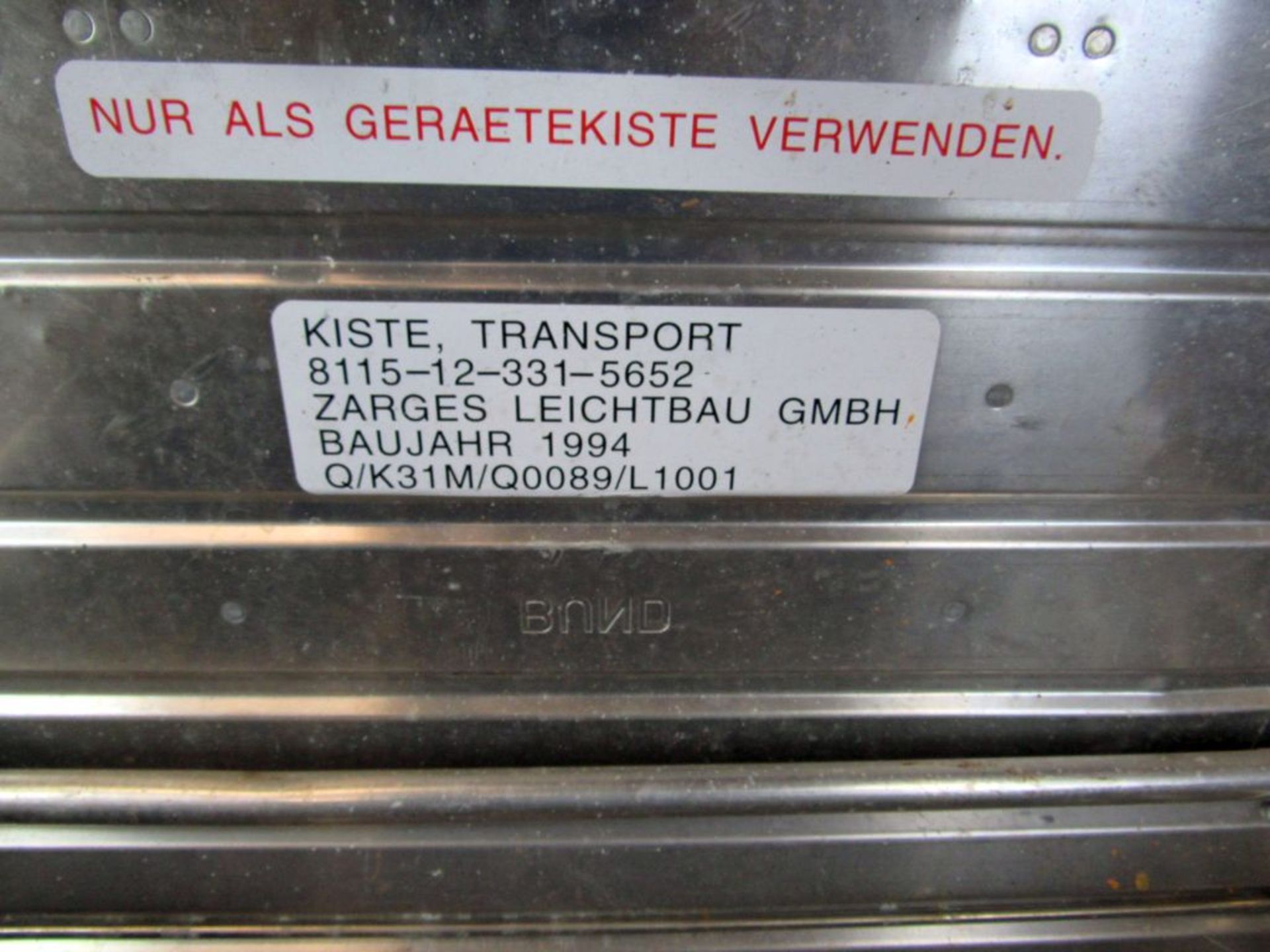 Transportkiste Zarges Klappbox - Image 4 of 8