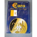 56 MÃ¼nzen Euro EntwÃ¼rfe Vatikan 2002 -