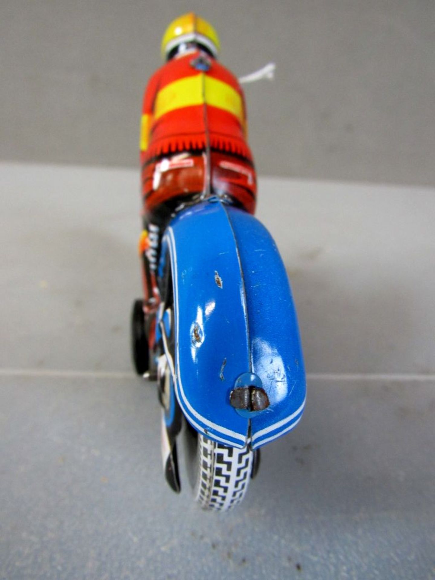Blechspielzeug Motorrad Reifen Dunlop - Bild 7 aus 9