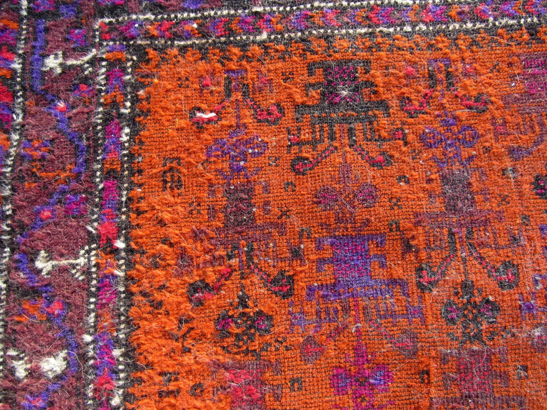 Antiiker Teppich Orient ca. 178 x 100 - Image 6 of 8