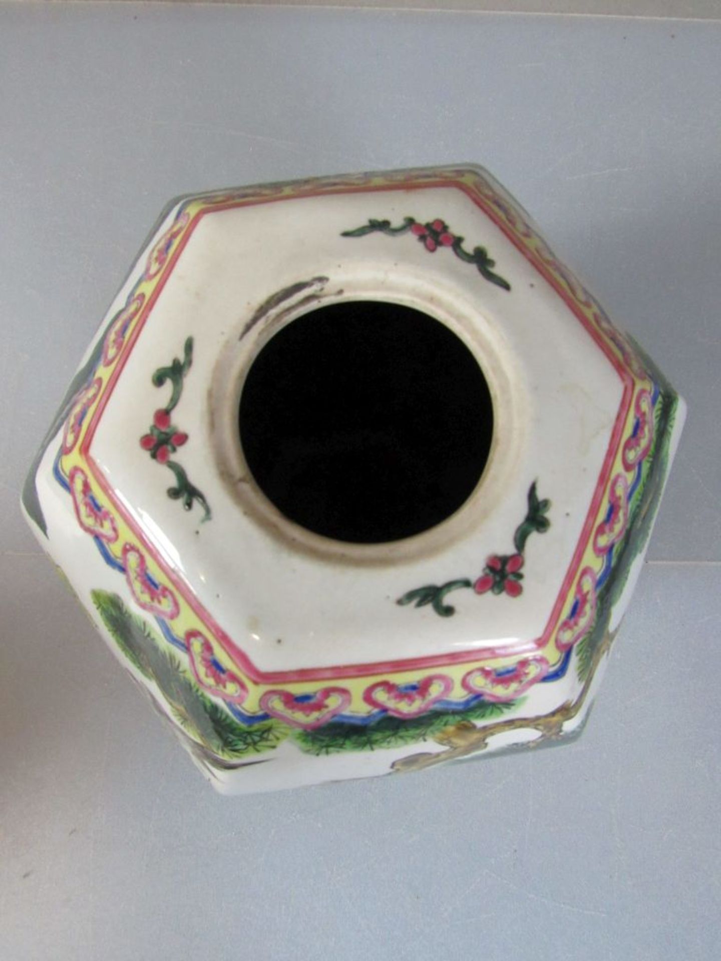 Asiatische Vase gemarkt 32cm - Bild 7 aus 8