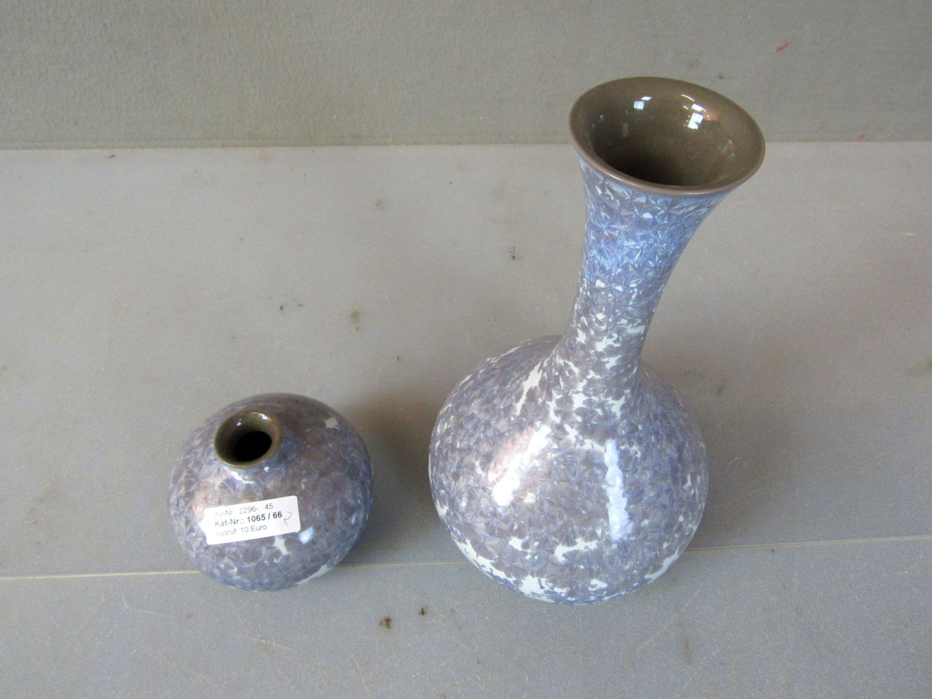 Zwei Vasen Hersteller LLADRO Spanien - Image 2 of 7