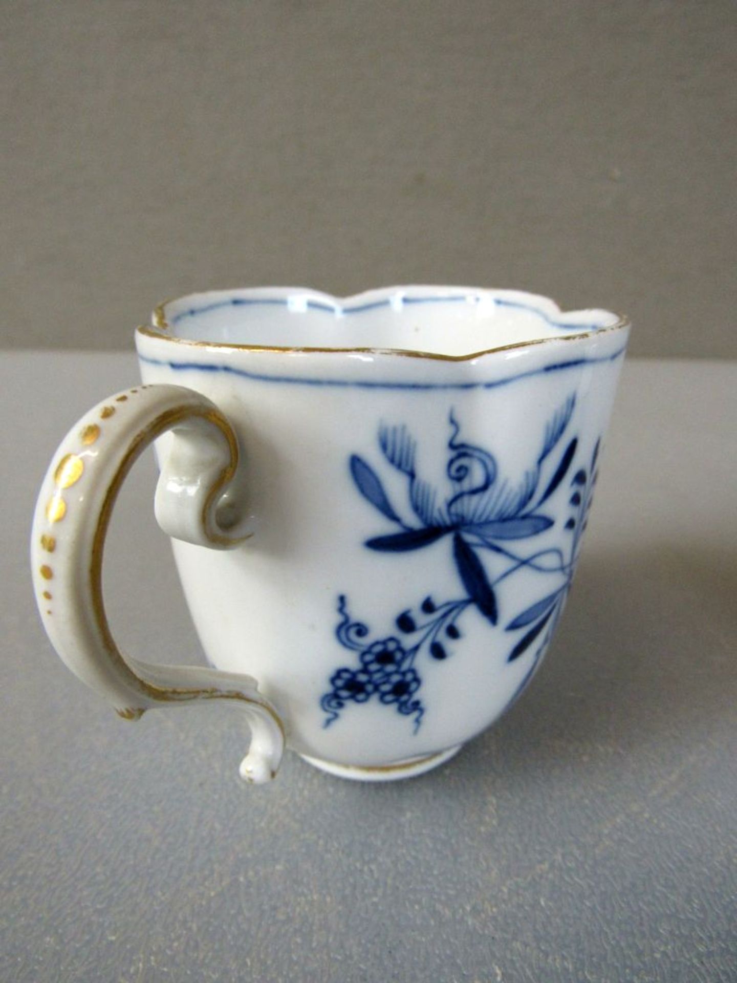 Meissen Schwertermarke Tasse mit - Bild 6 aus 9