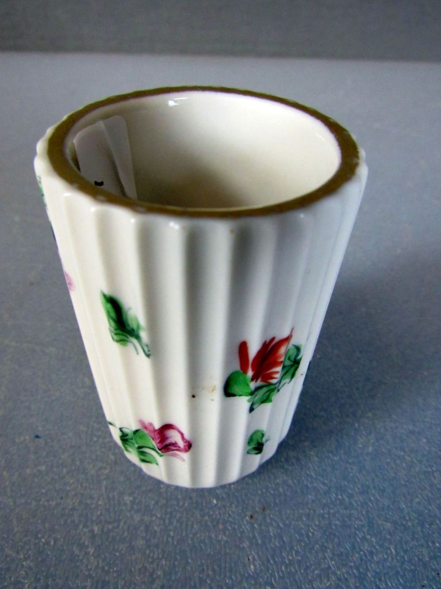 Linghby Denmark Porzellan Vase. H - Bild 3 aus 6