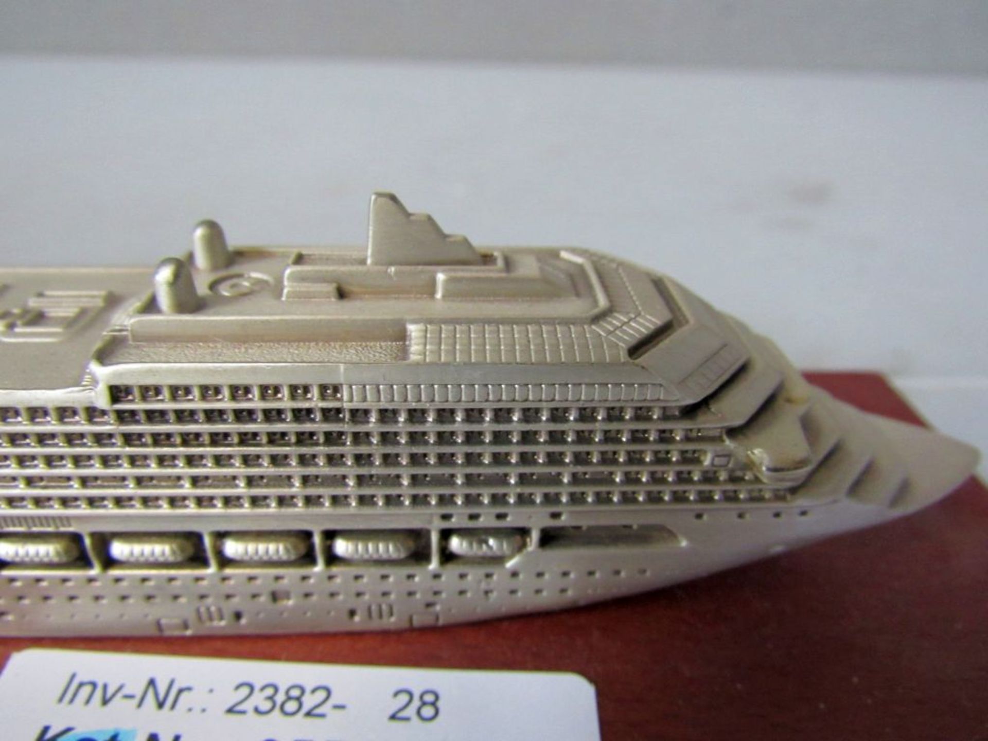 Modellschiff Kreuzer Metall auf - Image 5 of 10