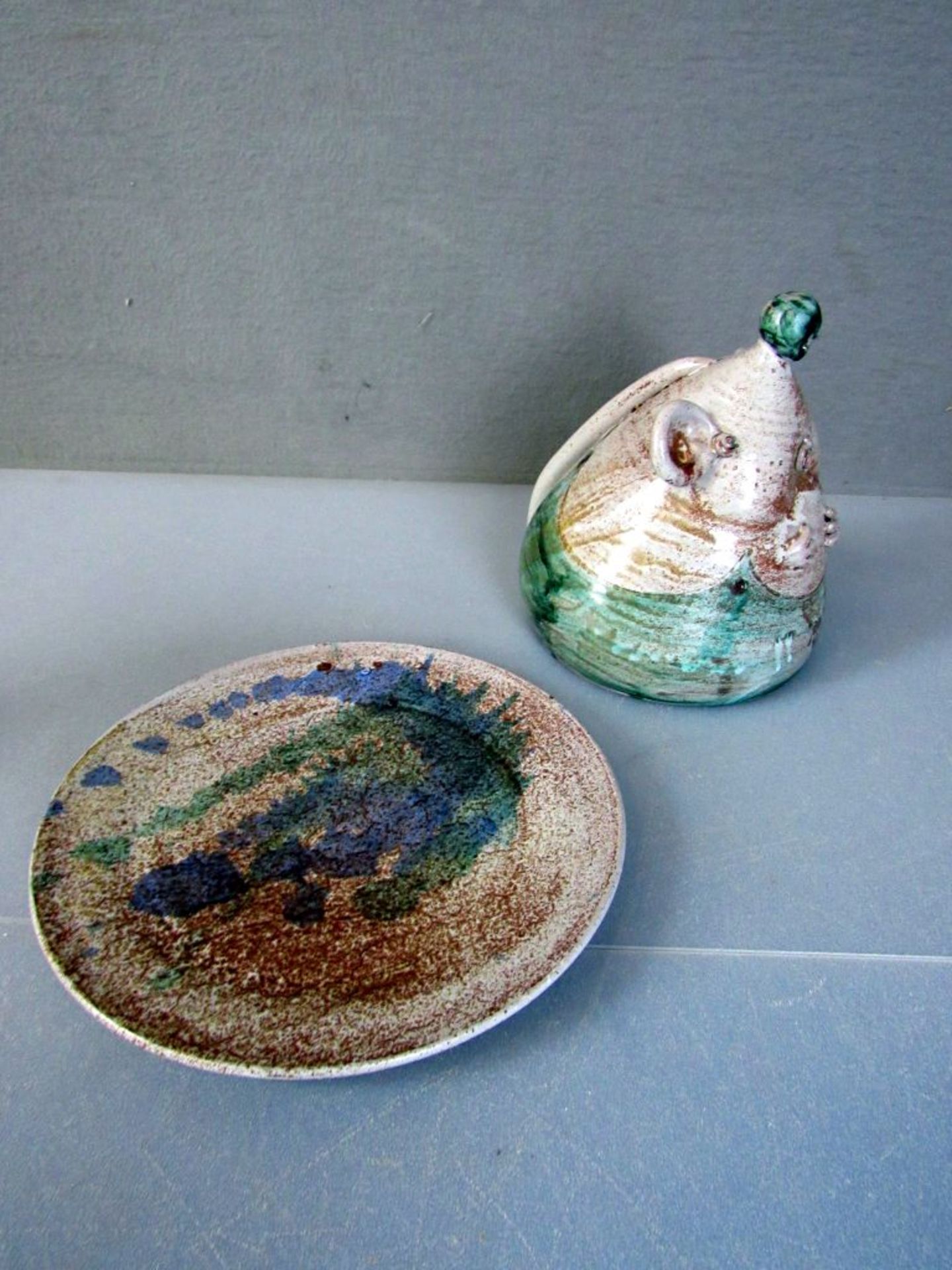 Keramik KÃ¤seglocke in Form einer Maus, - Image 3 of 10