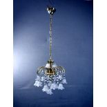 Deckenlampe mit Glasbehang Durchmesser