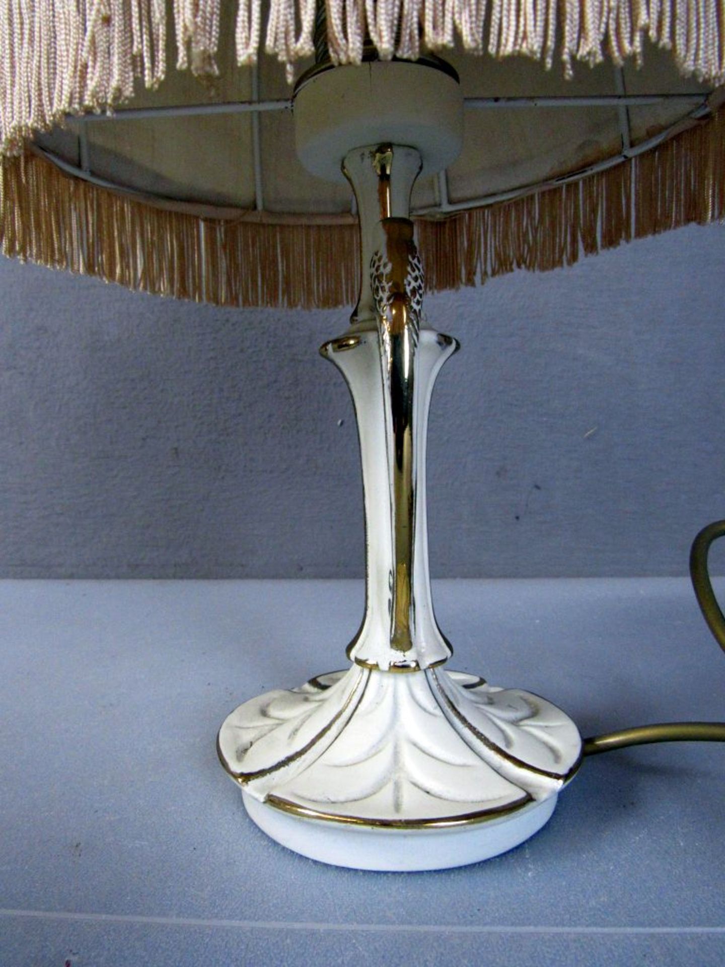 Tischlampe Keramik mit VÃ¶geln gemarkt - Image 4 of 8