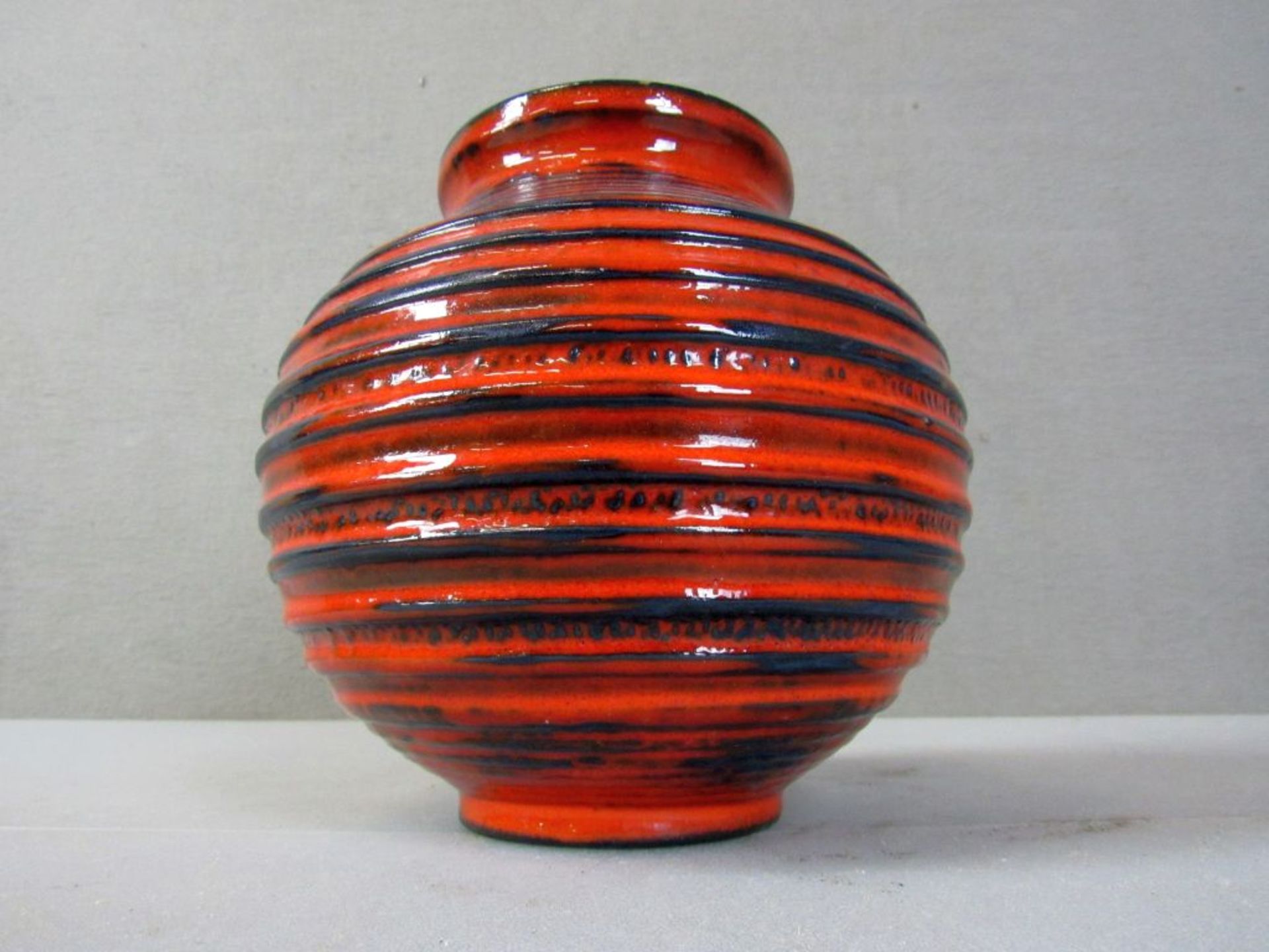 Vintage 60er Jahre Vase 21cm - Bild 4 aus 6