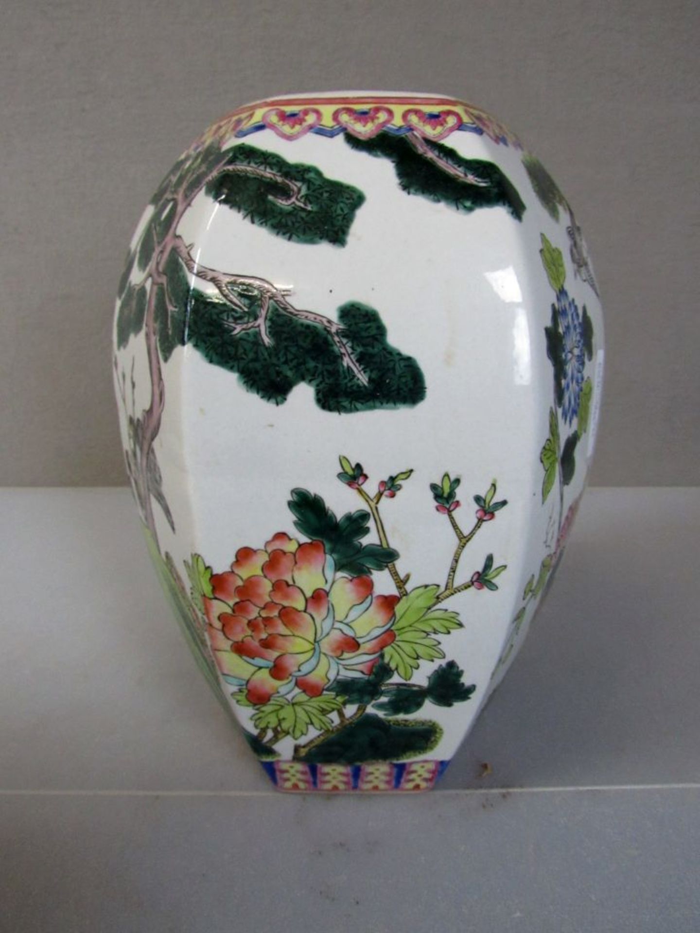 Asiatische Vase gemarkt 32cm