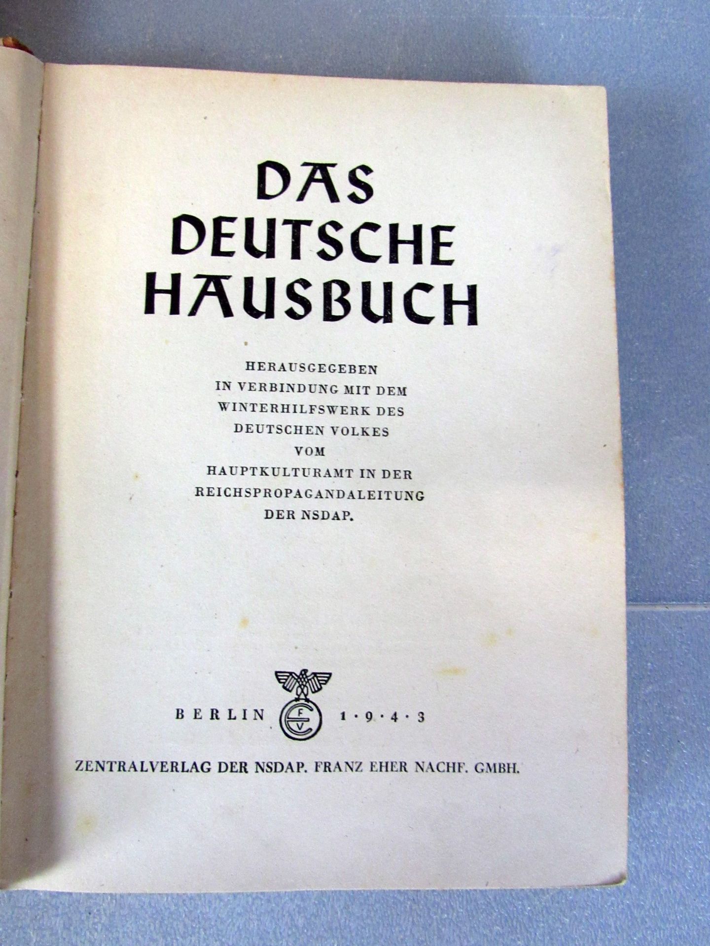 3.Reich Buch das deutsche - Image 2 of 6