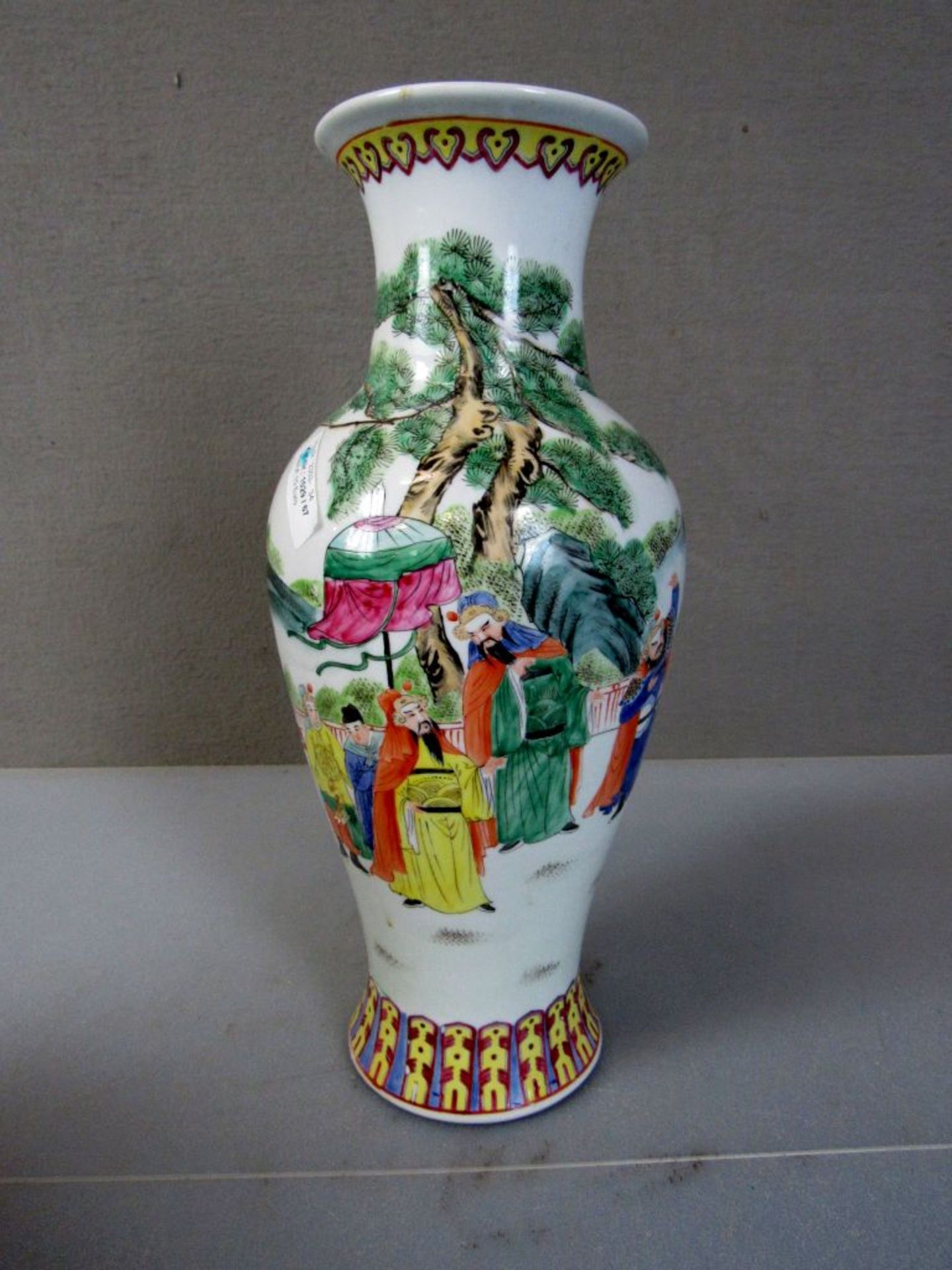 Asiatische Vase gemarkt 41 cm