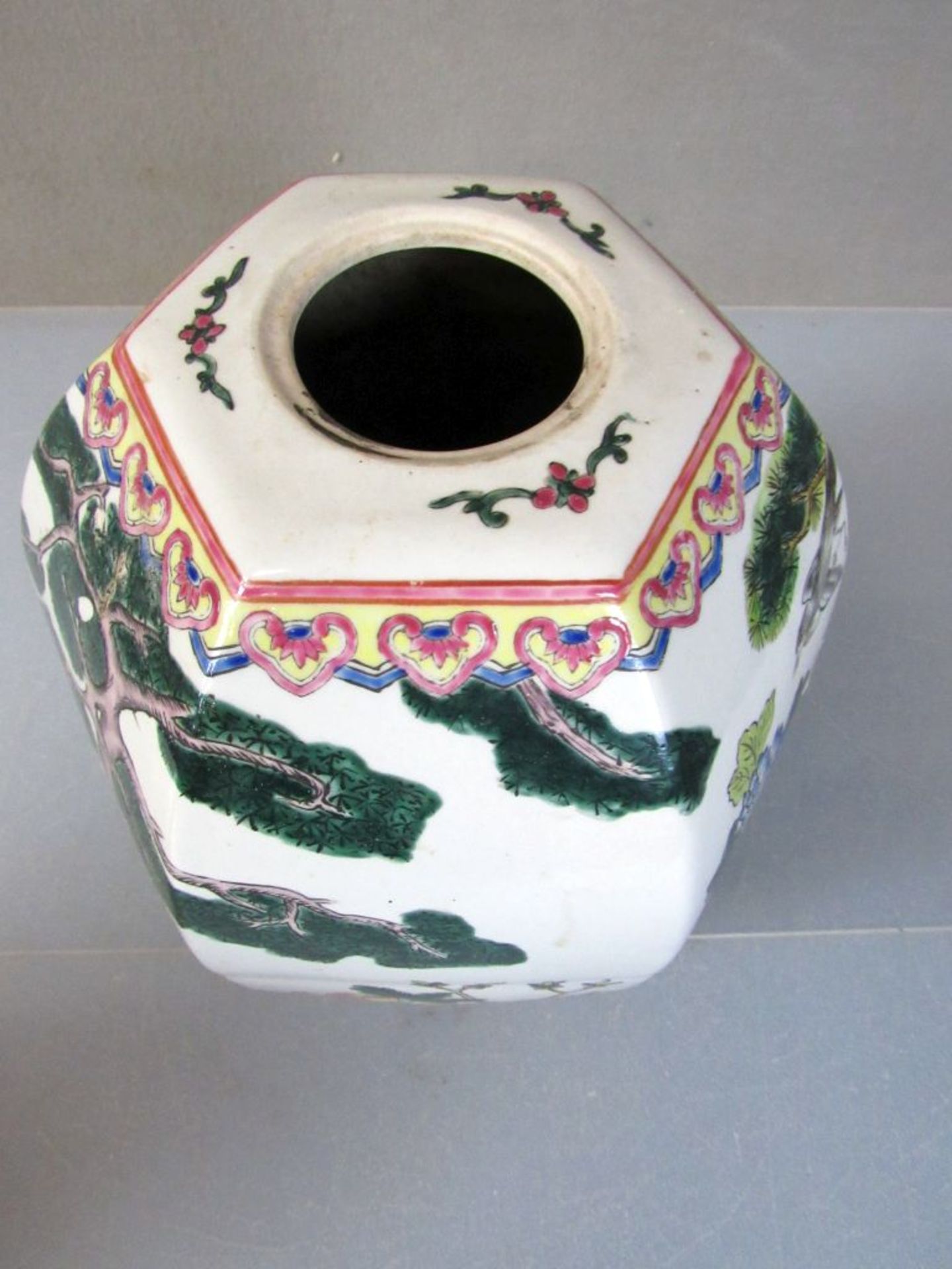 Asiatische Vase gemarkt 32cm - Bild 2 aus 8