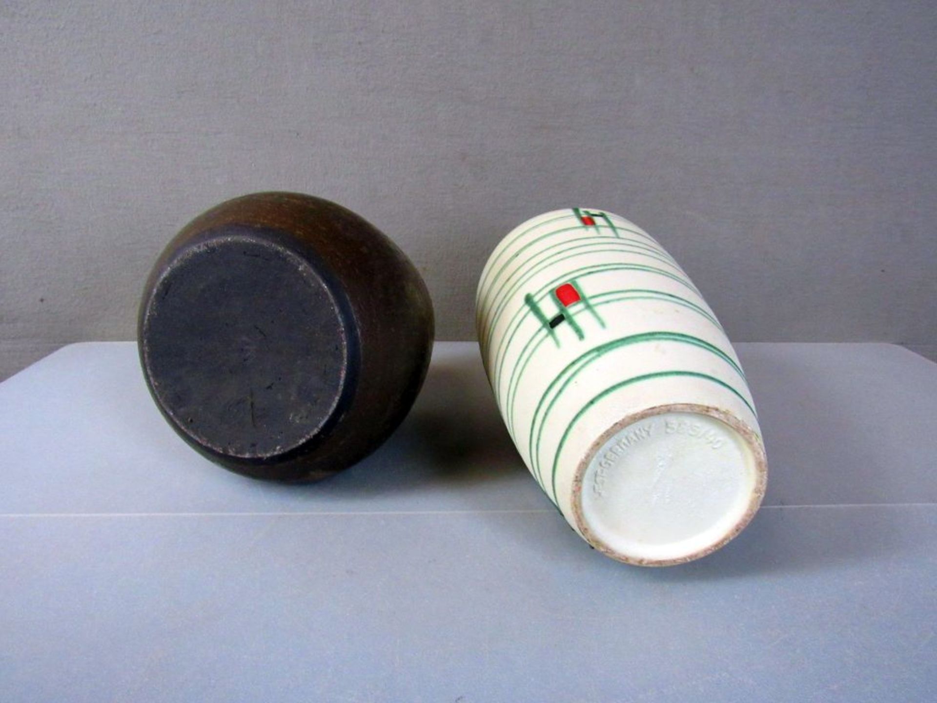 Zwei Bodenvasen Keramik 60er Jahre - Image 7 of 8