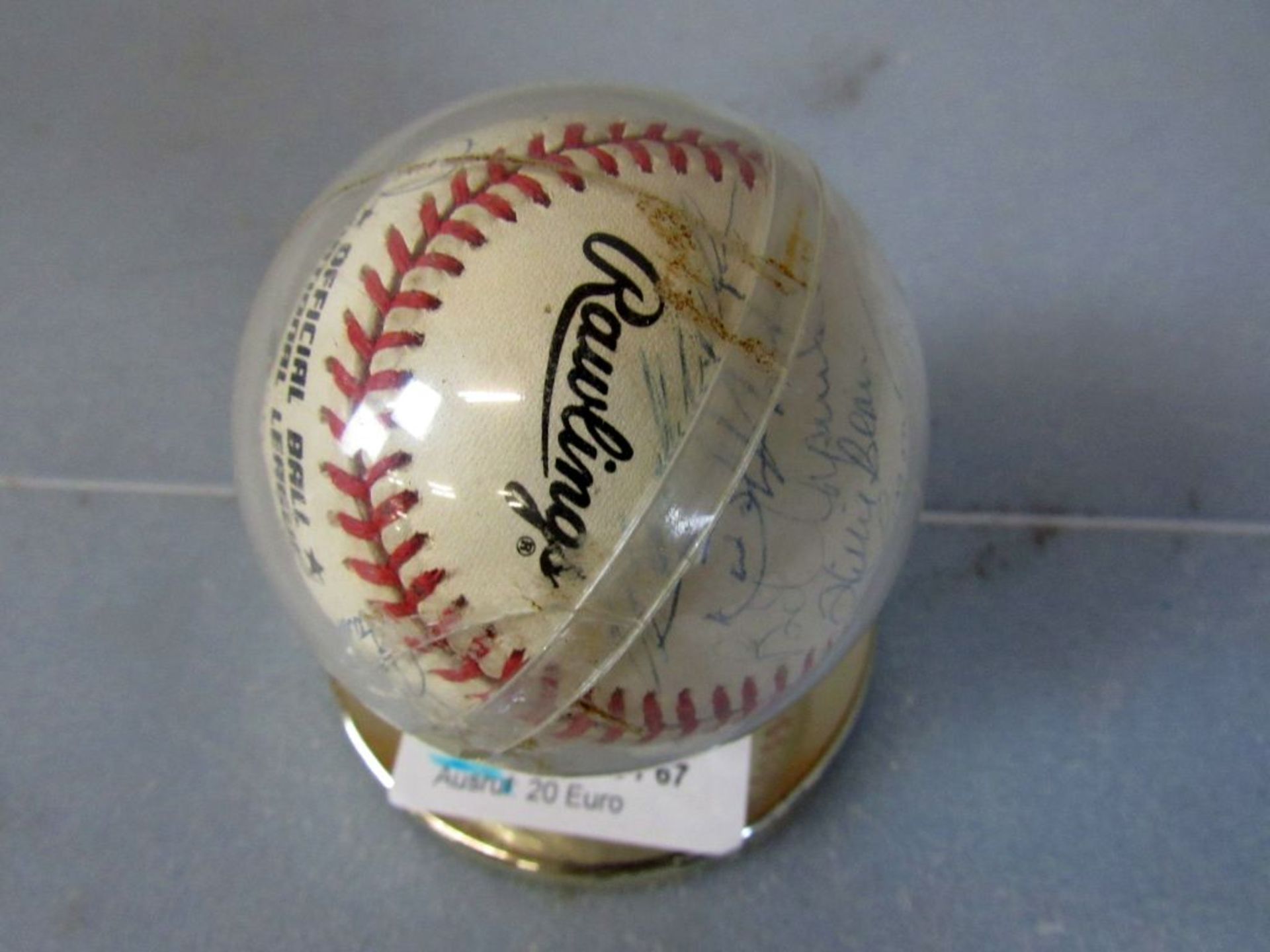 Baseball mit Unterschriften Rawlings - Image 4 of 6