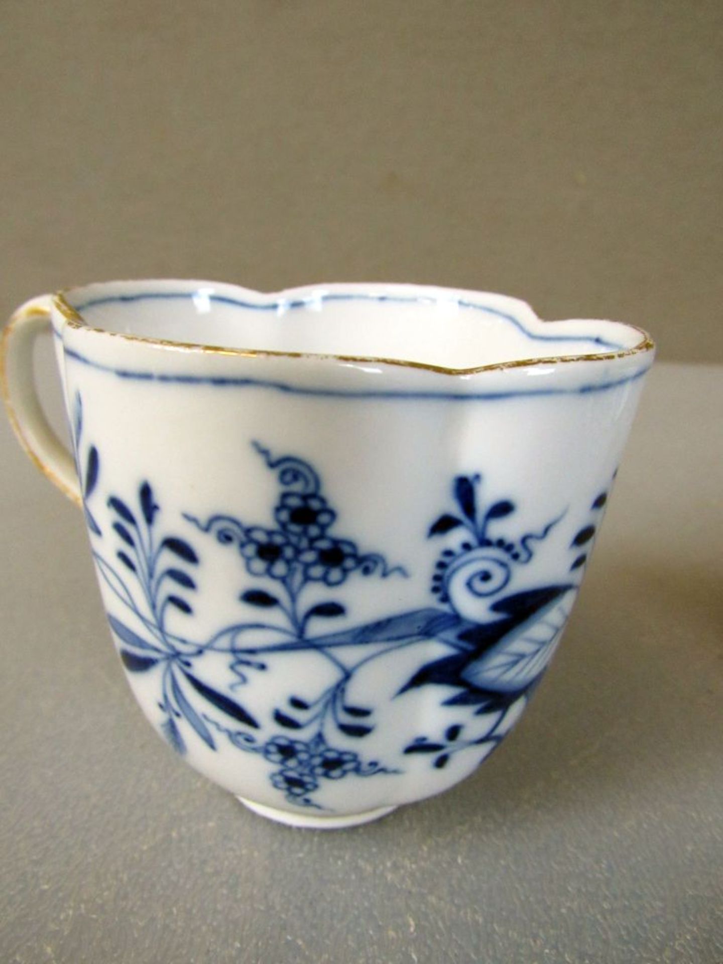 Meissen Schwertermarke Tasse mit - Bild 5 aus 9