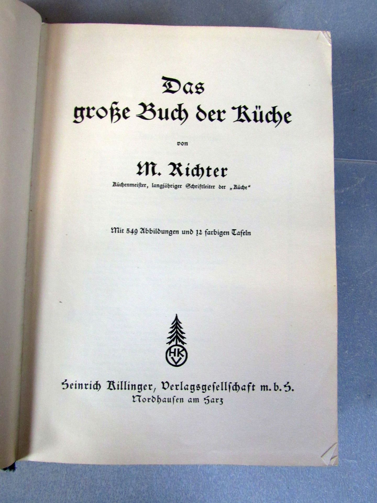 Antikes Kochbuch M. Richter das groÃŸe - Image 3 of 9