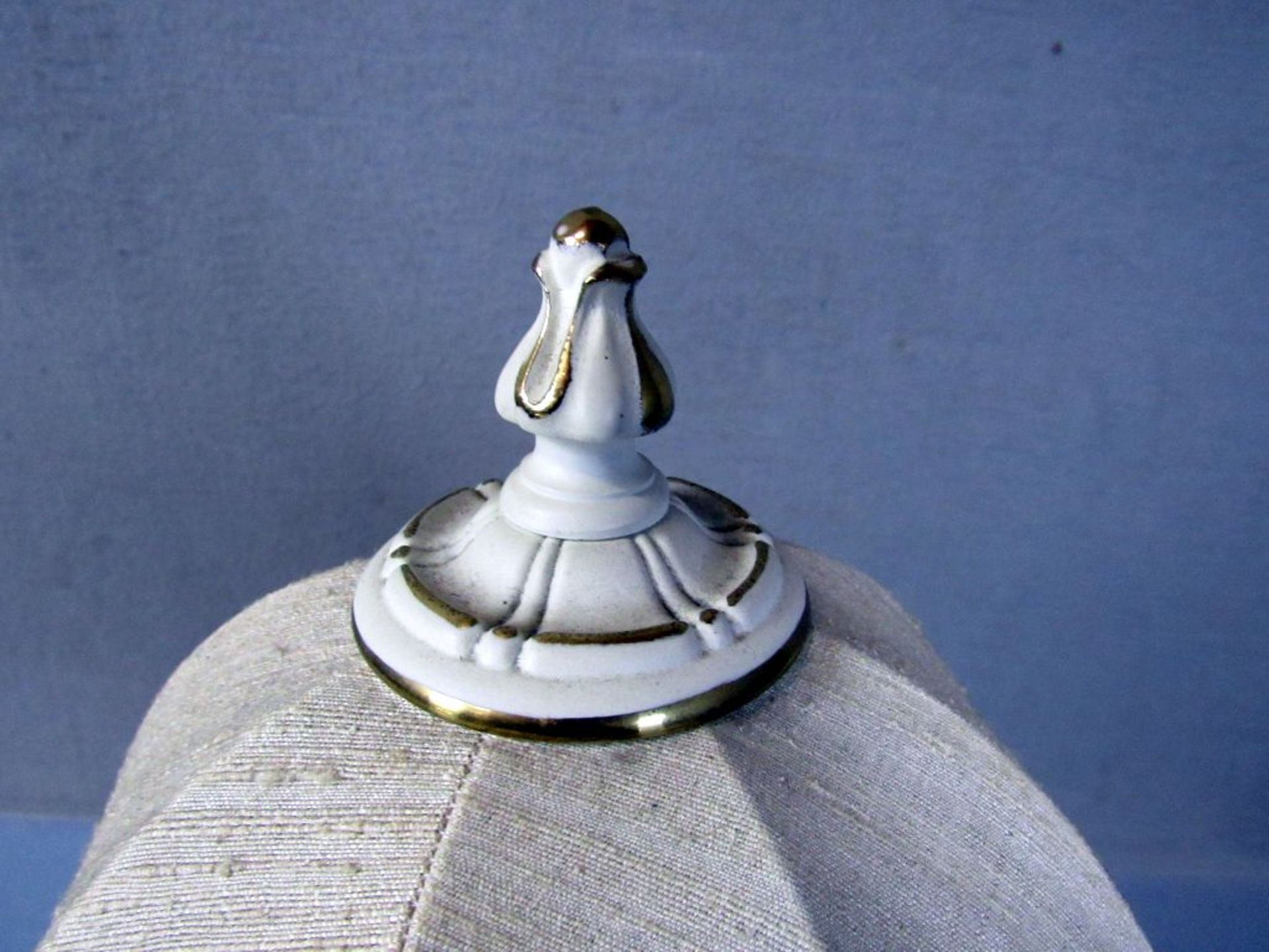 Tischlampe Keramik mit VÃ¶geln gemarkt - Image 3 of 8