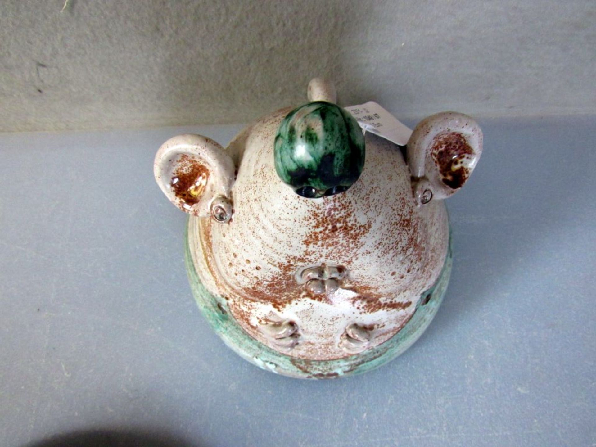 Keramik KÃ¤seglocke in Form einer Maus, - Image 7 of 10