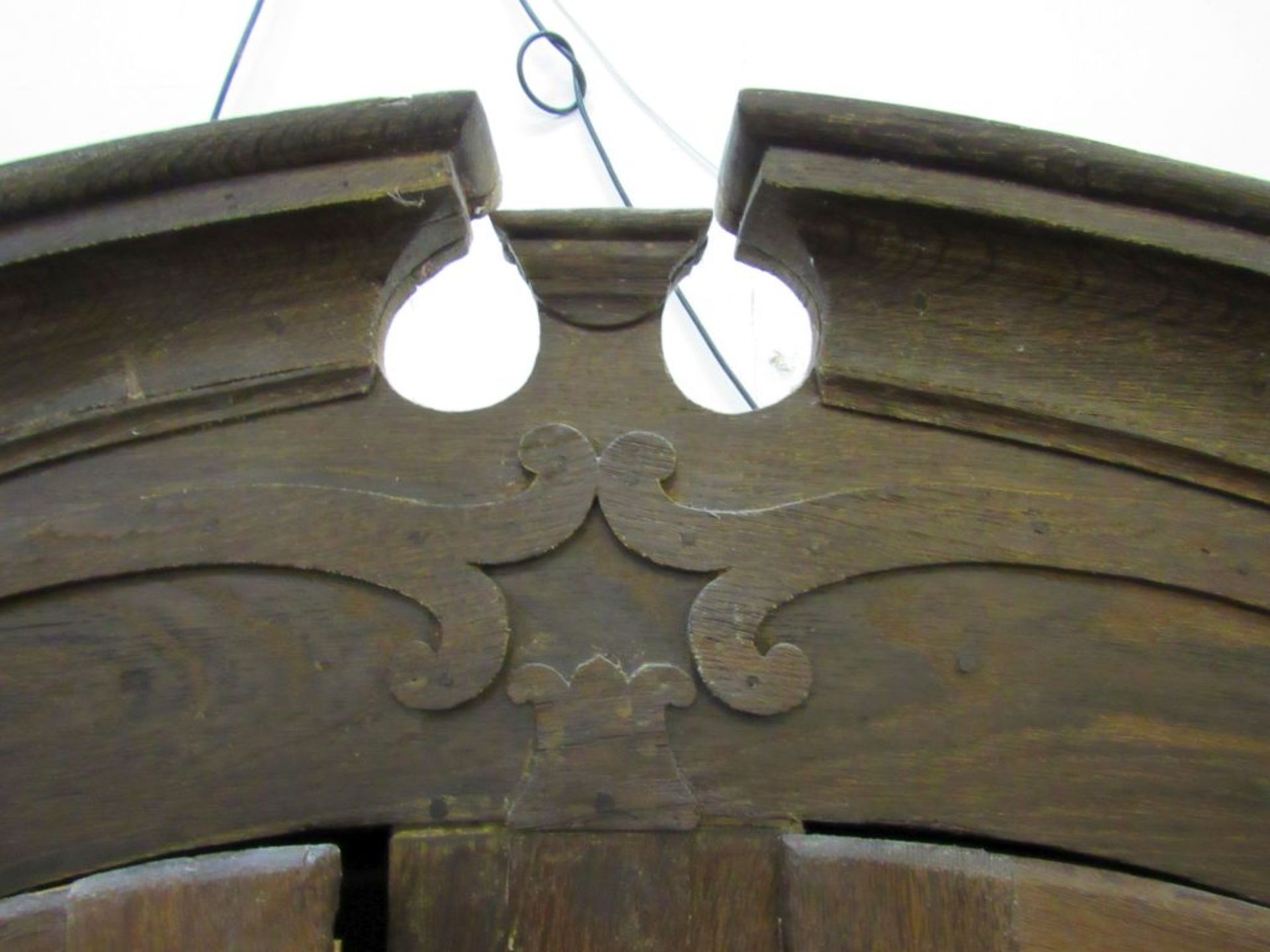 Antiker Dielenschrank barock Eiche um - Image 2 of 10