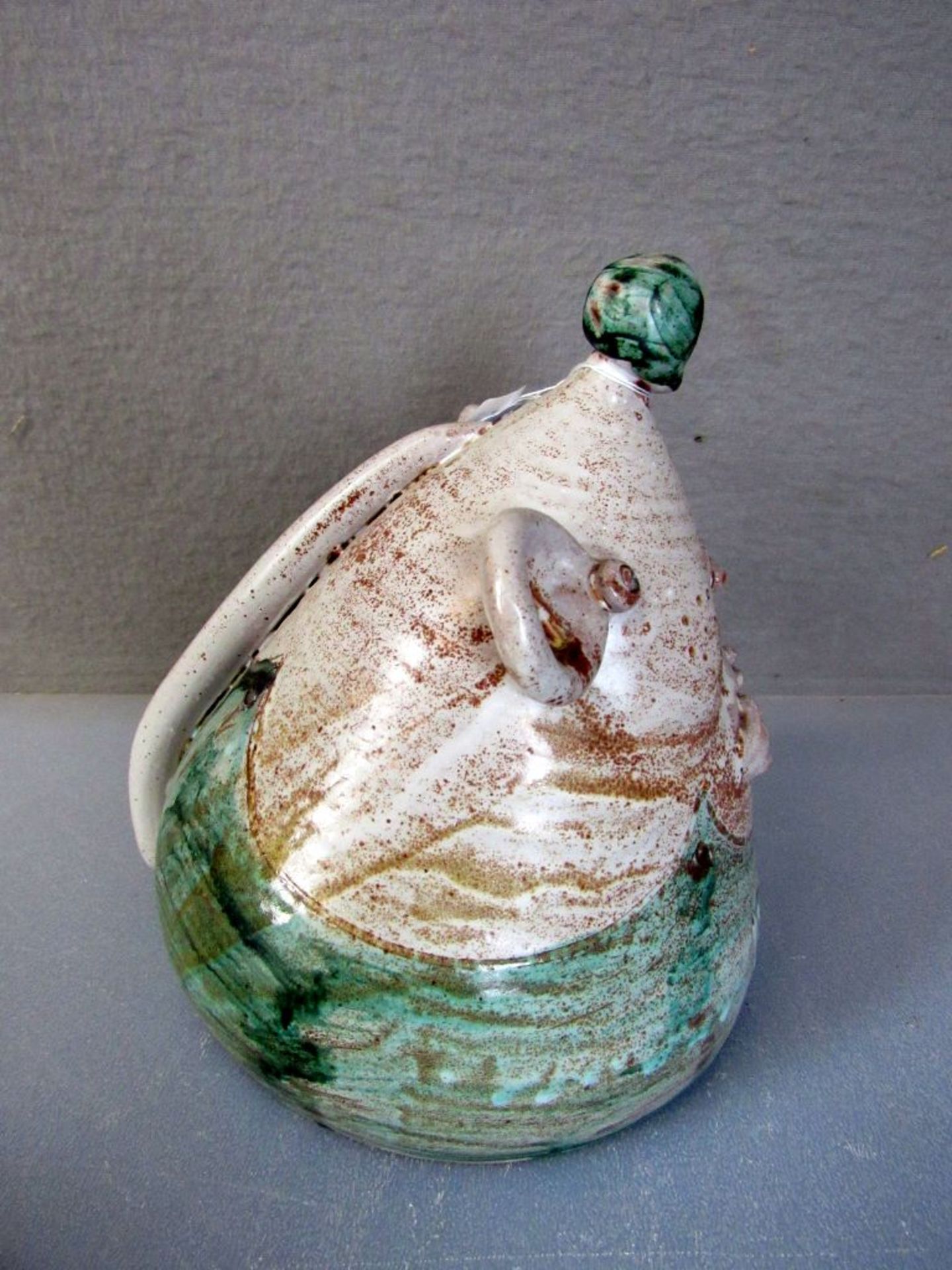 Keramik KÃ¤seglocke in Form einer Maus, - Image 5 of 10