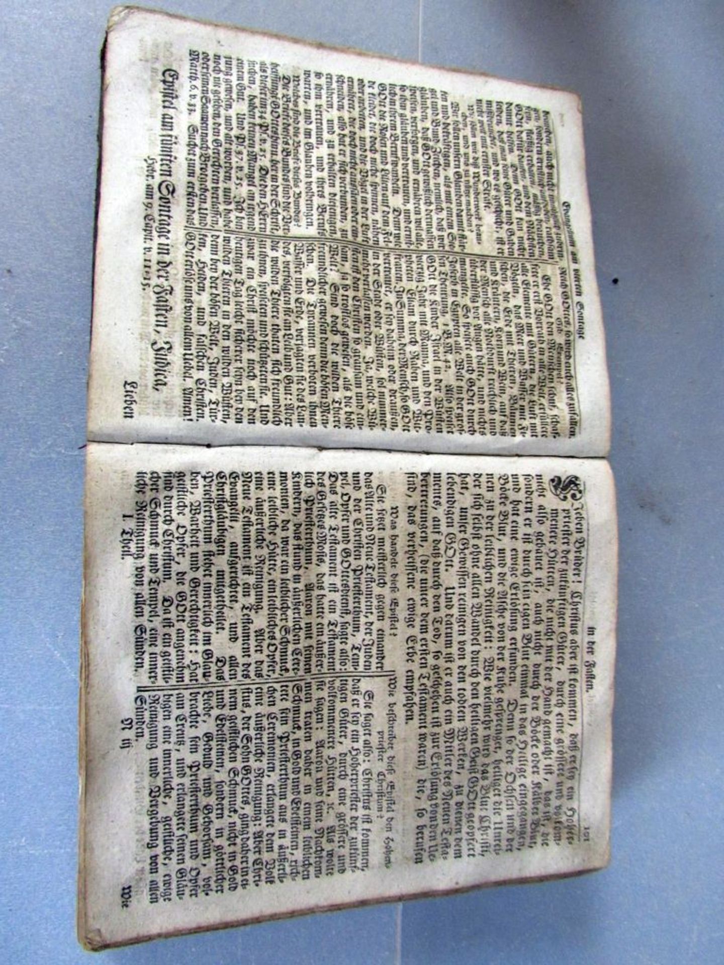 Antikes Buch von 1794 - Image 5 of 7