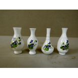 Vier Vasen klein Saxonie
