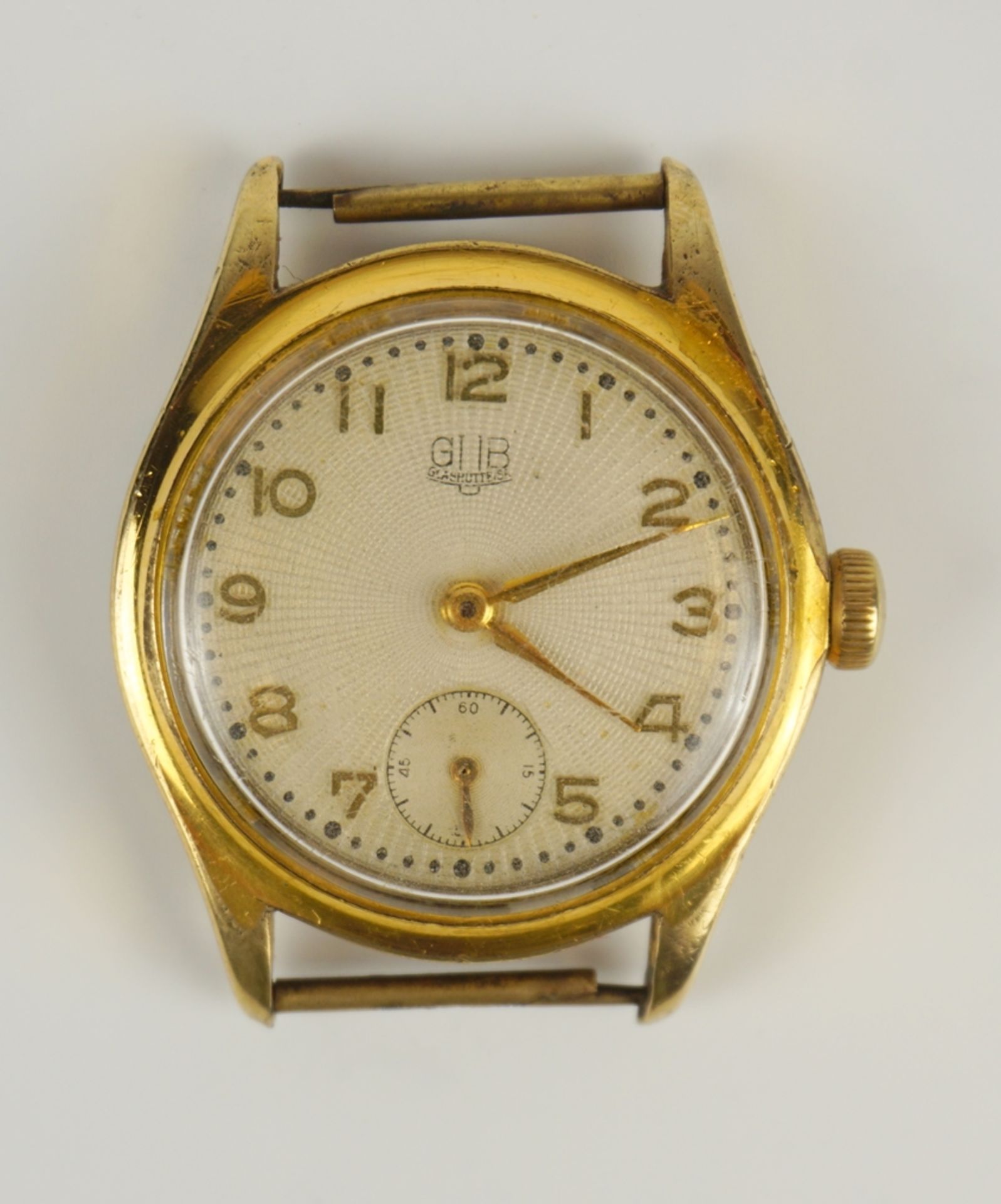 Herrenarmbanduhr GUB Glashütte, Kal. 60