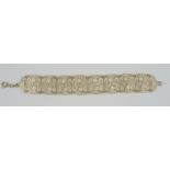 Filigranarmband, Silber (gepr.), Gew.18,94g