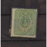3 Pf. 1880, Ziffer bzw. Reichsadler im Oval
