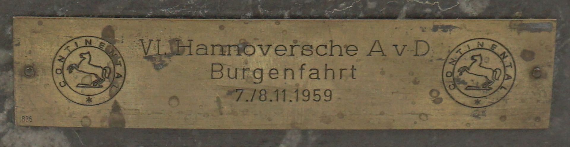 Hannoversche AvD Burgenfahrt 1959, Pferdeplastik - Bild 2 aus 3