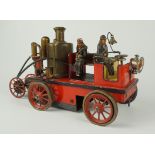 Dampfspritzenwagen, wohl Bing, um 1910