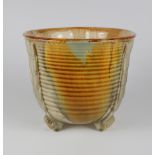 Keramik-Übertopf, Art déco, 1930er Jahre
